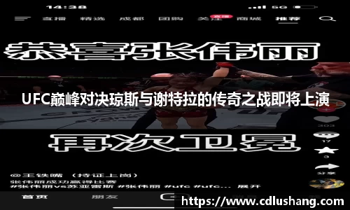 UFC巅峰对决琼斯与谢特拉的传奇之战即将上演